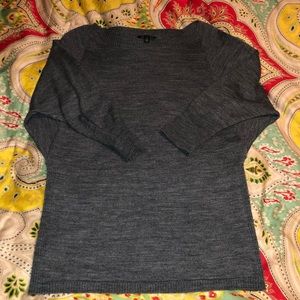 The Limited gray lightweight sweater small